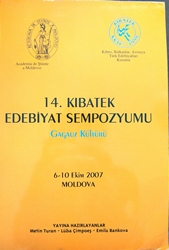 XIV. KIBATEK Edebiyat Sempozyumu (6-10 Ekim 2007), Moldova